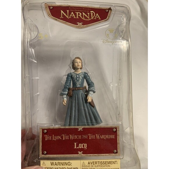 Disney Store Lucy Poseable Action Figure Chronicles Narnia Lion Witch Wardrobe - Picture 6 of 8